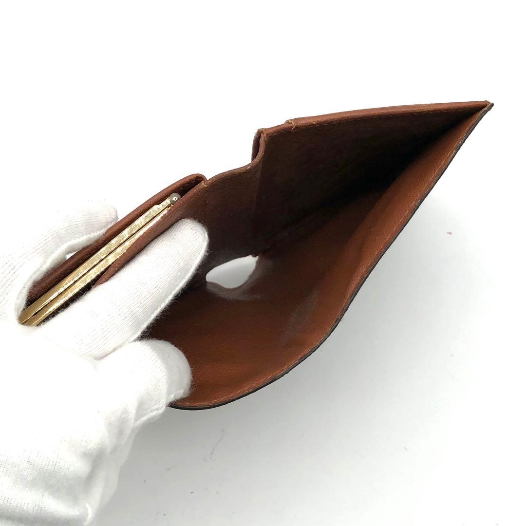 ルイヴィトン モノグラム ポルトフォイユ ヴィエノワ がま口 コンパクト財布