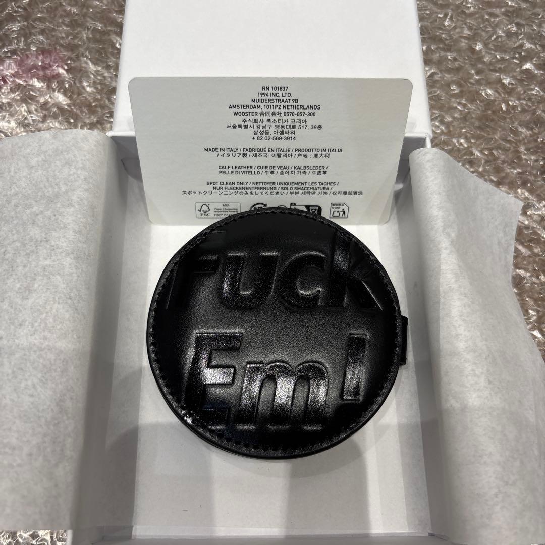 Supreme Leather Pocket Mirror ブラック