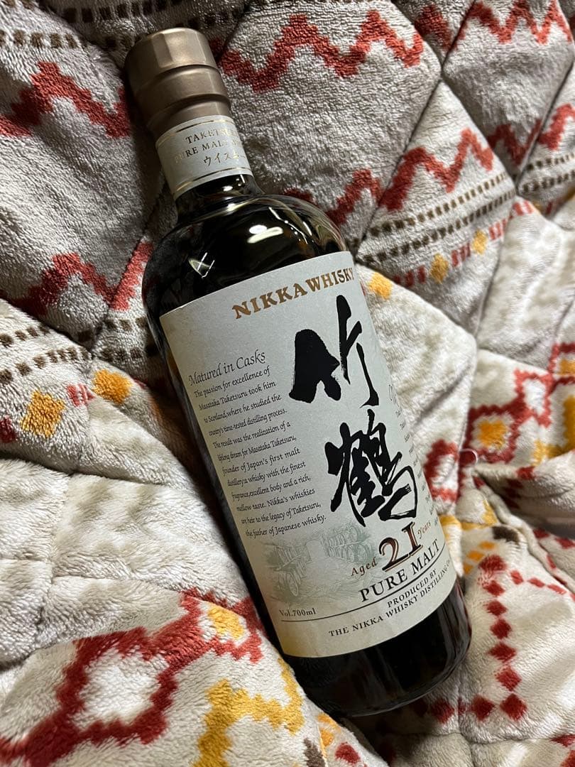 NIKKA WHISKY 竹鶴 21年 ピュアモルト 700ml