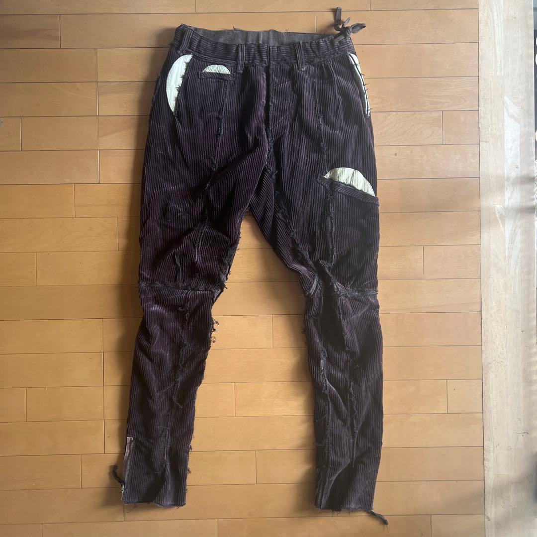 ソロイスト コーデュロイ イージーパンツ S