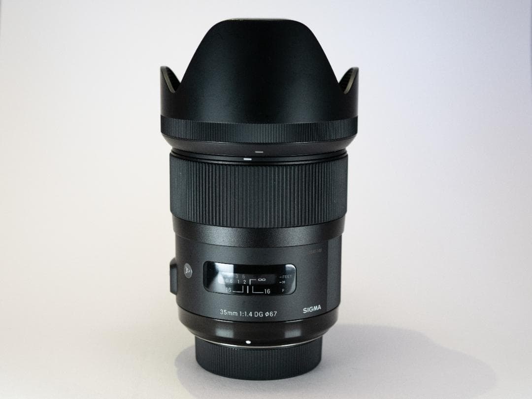 Sigma 35mm F1.4 DG ART レンズ ニコンFマウント