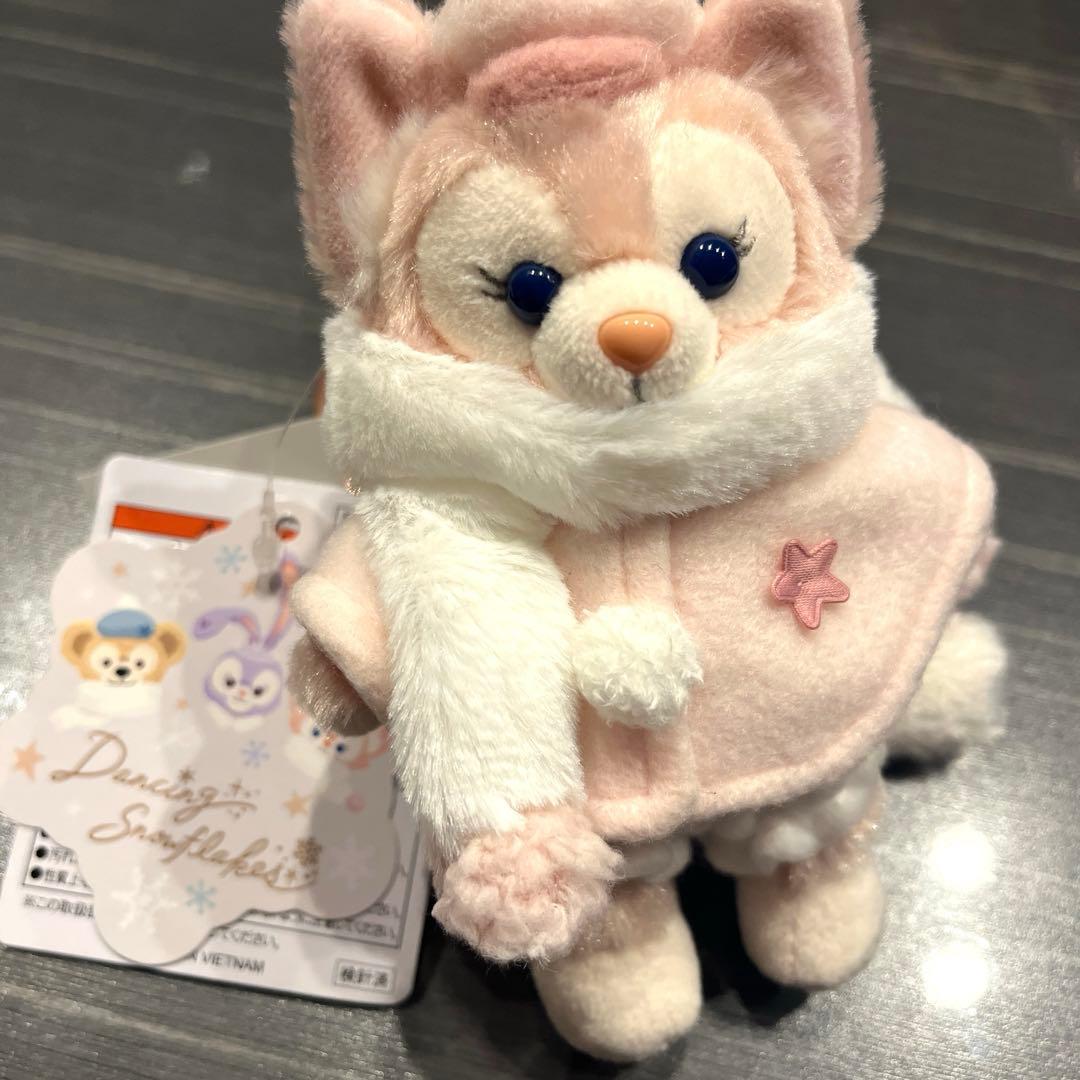 リーナベル　ぬいぐるみバッジ　ダンシングスノーフレークス