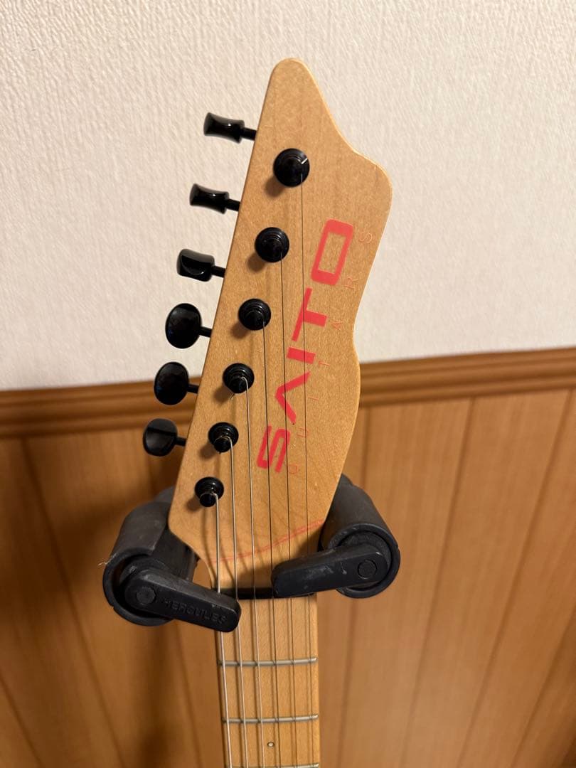 SAITO S-622 マゼンタ magenta fade ストラトタイプ