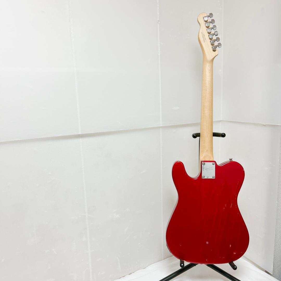 美品 Squier スクワイヤー Telecaster テレキャスター 赤
