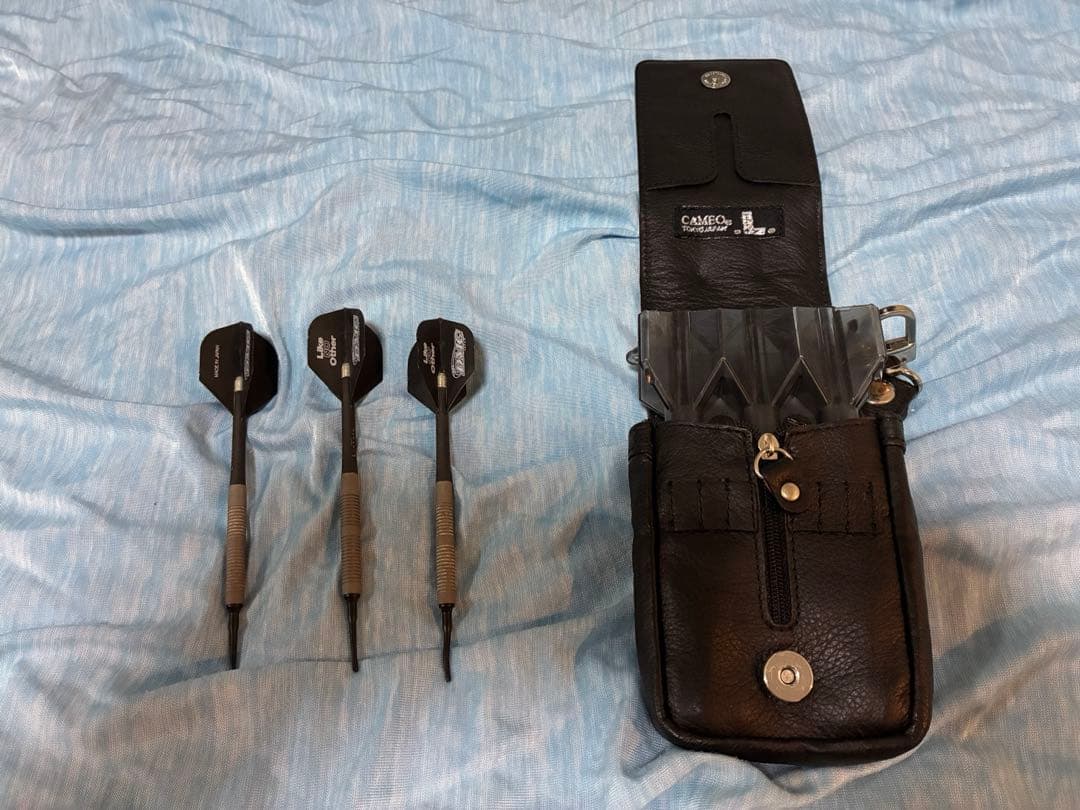 DMCサイドワインダーダーツセット（ダーツ3本・DMCレザーケース）