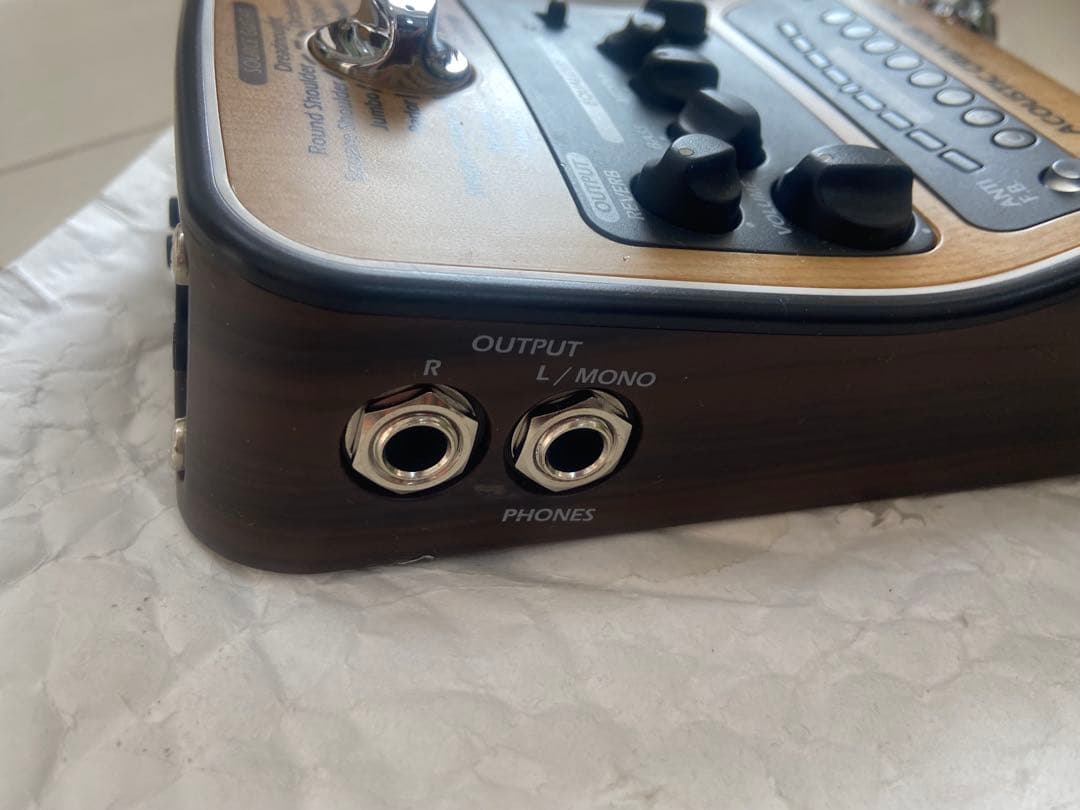 【訳アリ】ZOOM AC-2 アコースティックギター用プリアンプ