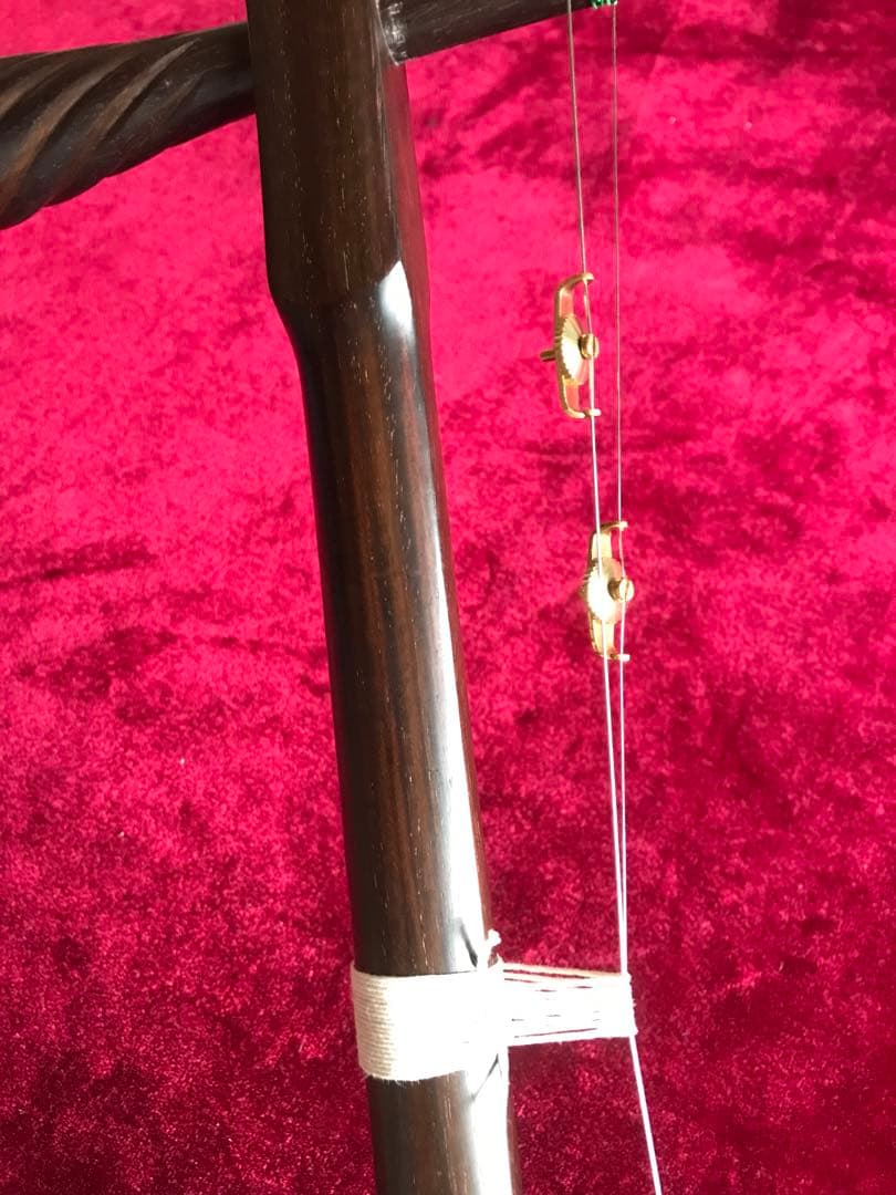 二胡★特選・明清・老紅木★錦蛇皮★古月琴坊・万其興製作★プロ級・演奏級★十年保証