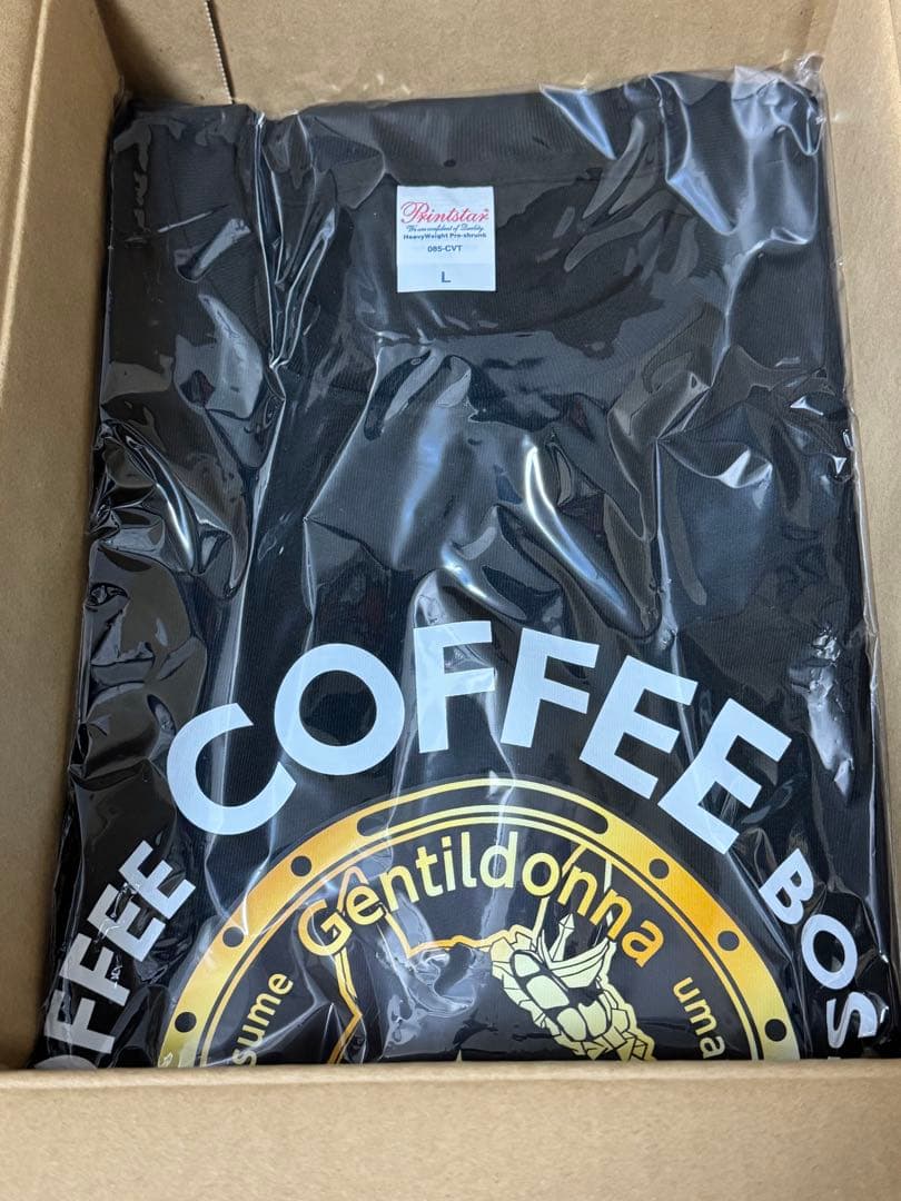 【当選通知書付き】BOSS×ウマ娘 Tシャツ ジェンティルドンナ ドゥラメンテ