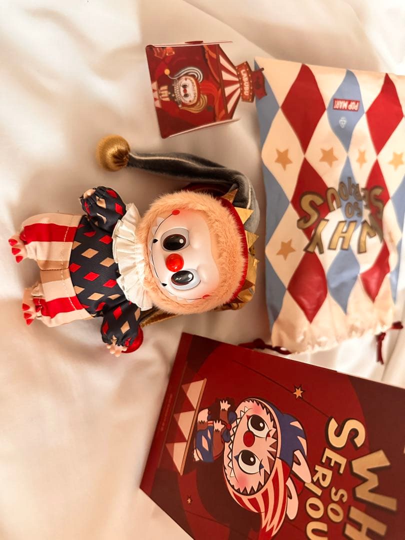 WHY SO SERIOUS シリーズ ぬいぐるみペンダント