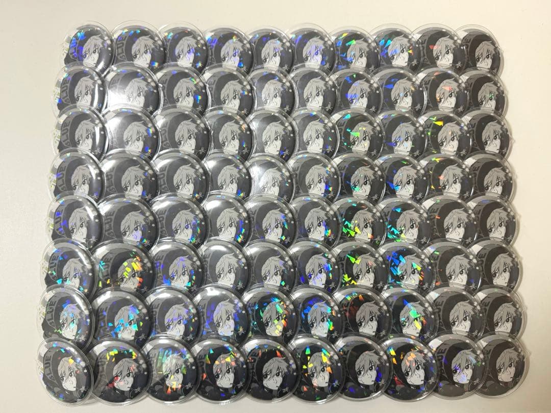 ブルーロック マズル ホログラム缶バッジ 凪 誠士郎　80点 中国再販