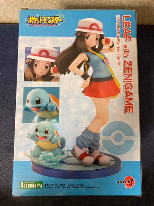 ARTFX J リーフ with ゼニガメ　ポケットモンスター　ポケモン