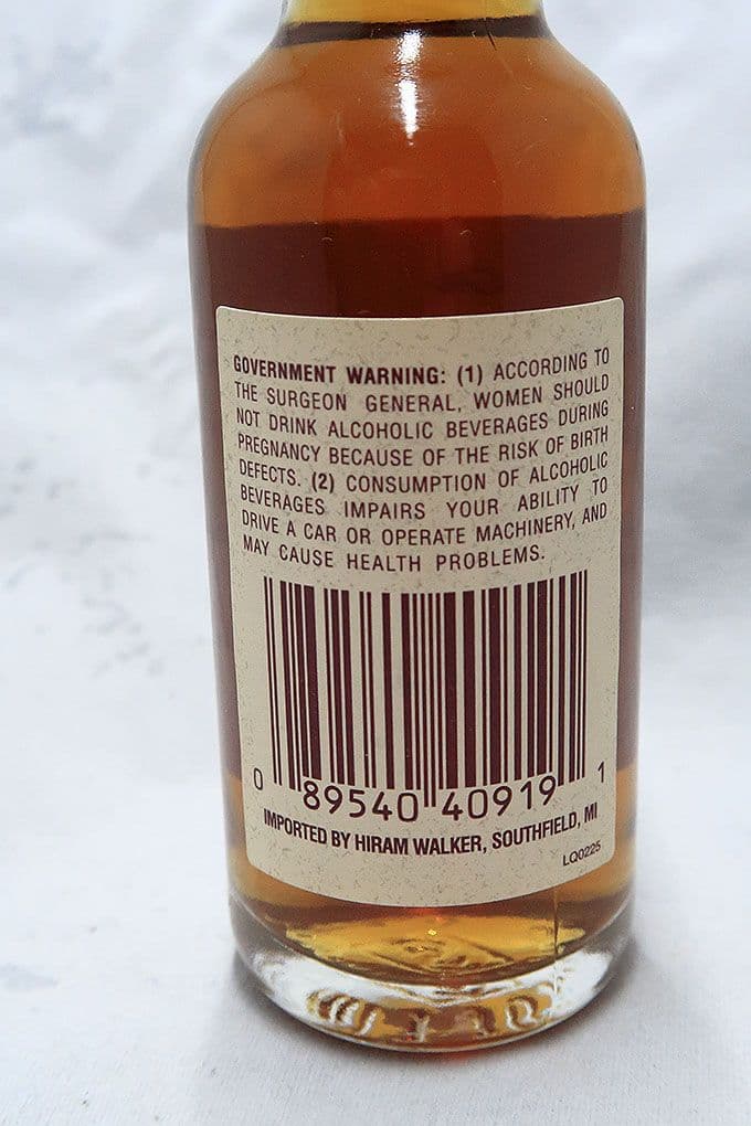 グレンドロナック１５年シェリーカスクシングルモルトウィスキーミニチュアボトル