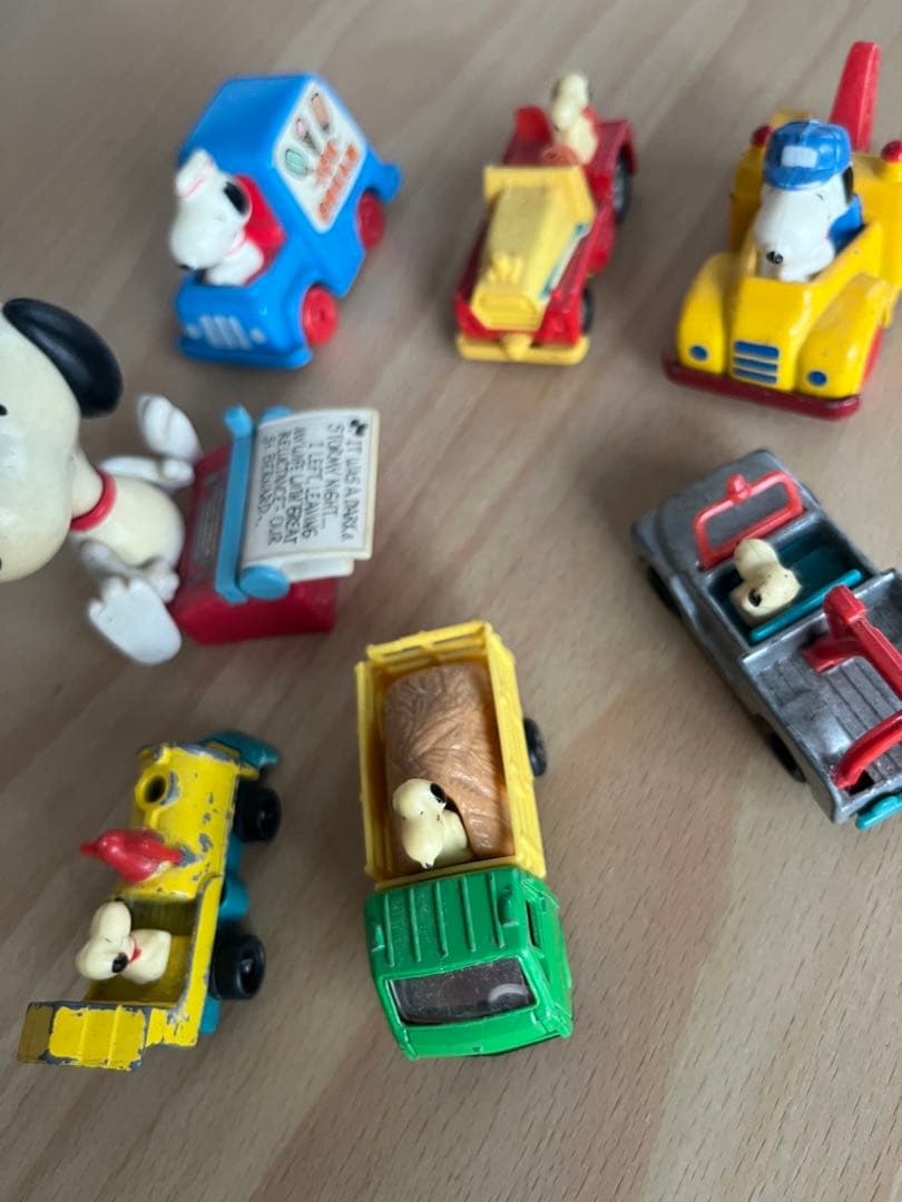 スヌーピーミニカーセット