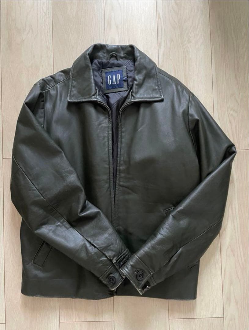 90s GAP レザージャケット