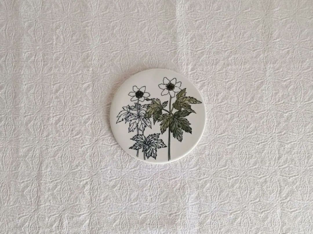 【Ribuさま】vintage flower tile ❀ 野に咲くお花の 陶板