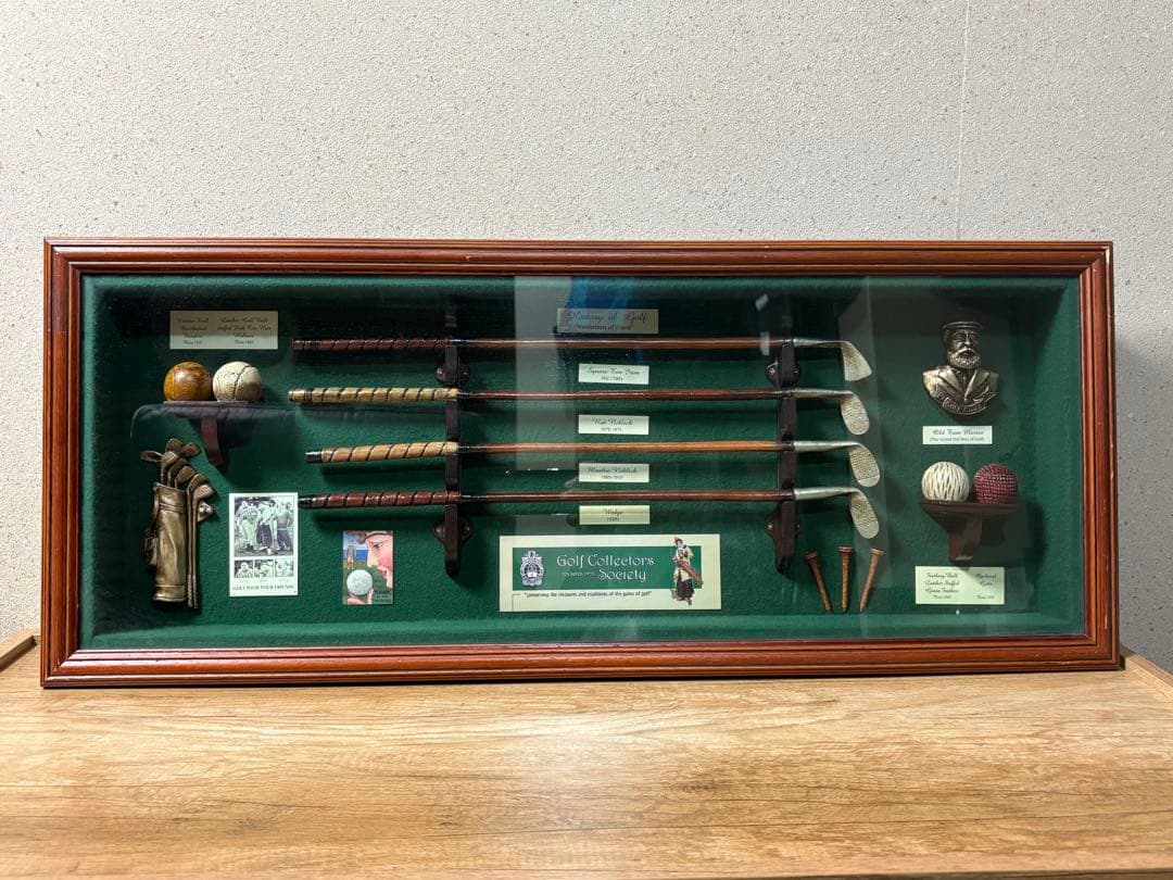 希少サイズ アンティーク GOLF ゴルフクラブ インテリア　ボビージョーンズ