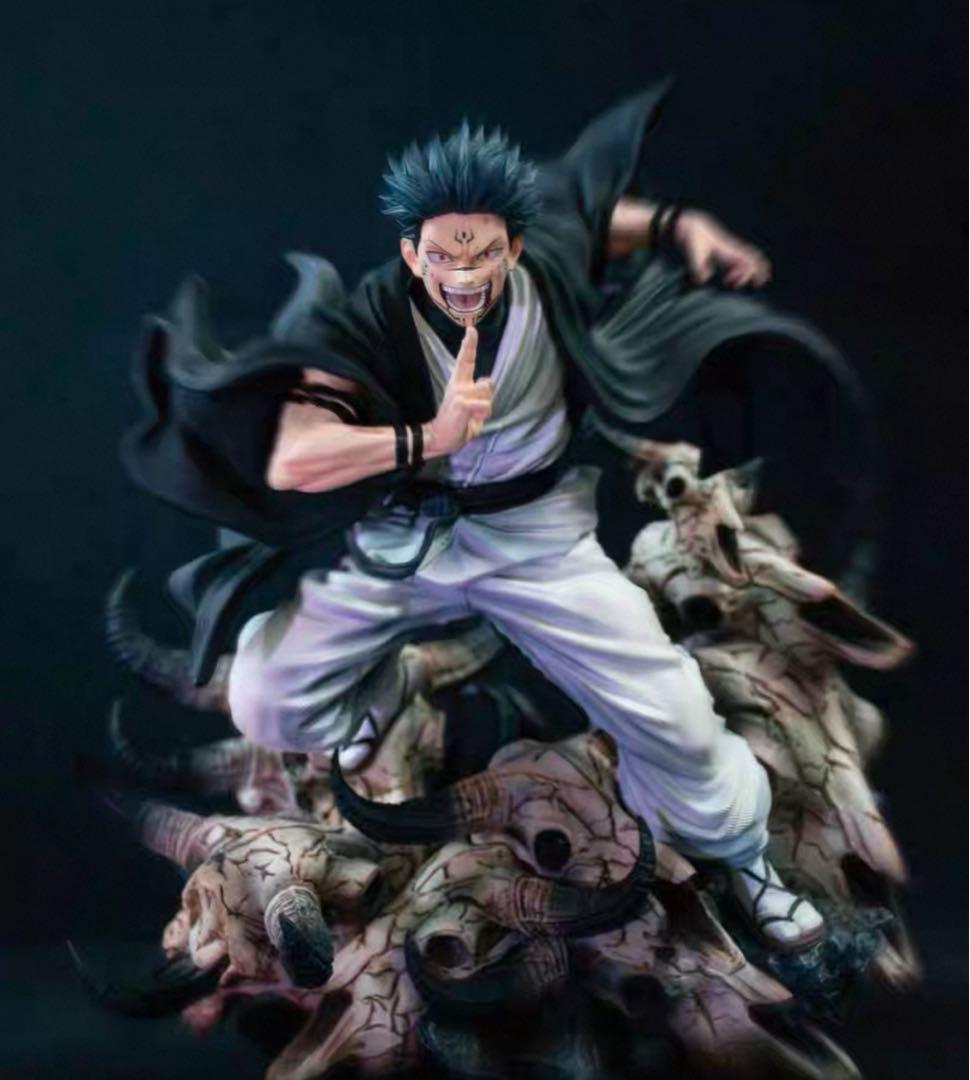 呪術廻戦 ガレージキット　両面宿儺 伏黒恵　レジン スタチュー フィギュア