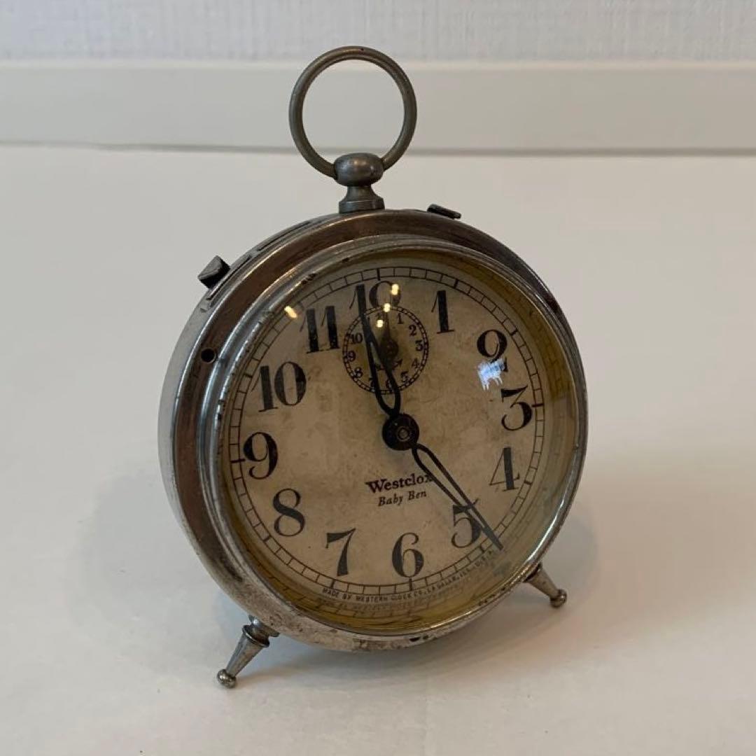 b*o様 引越し大セール！アンティーク　時計　目覚まし時計　アラーム　ねじ巻き