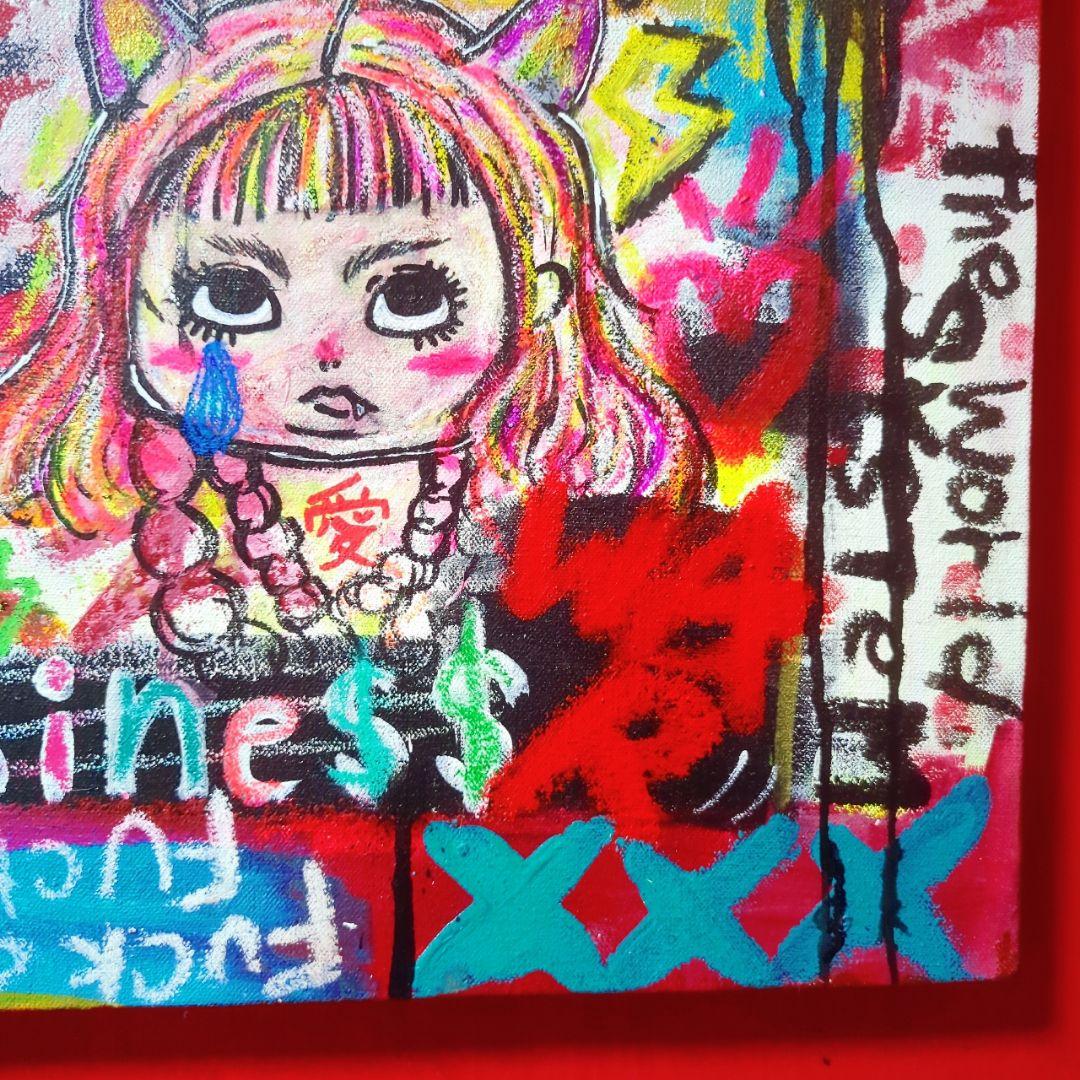 【F8号:一点物アート】Explosion,01-爆発-