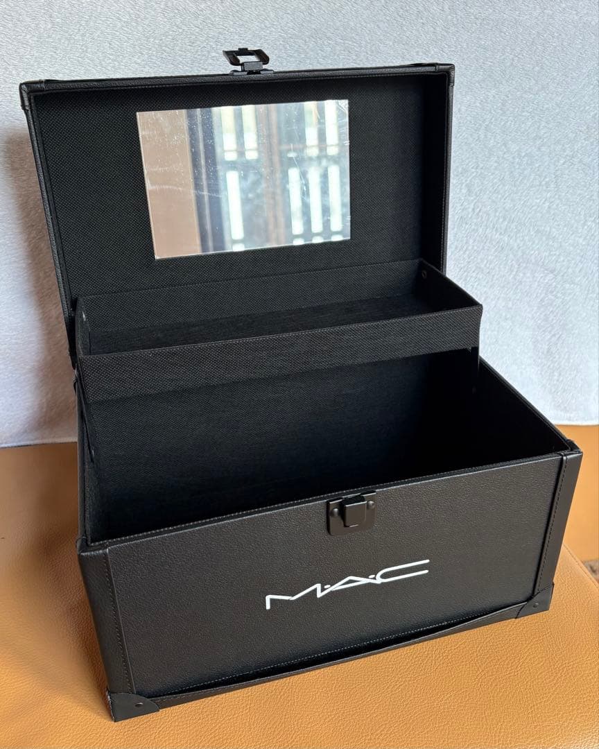 MAC メイクアップケース ボックス バッグ 収納 ケース ２段 新品 箱入