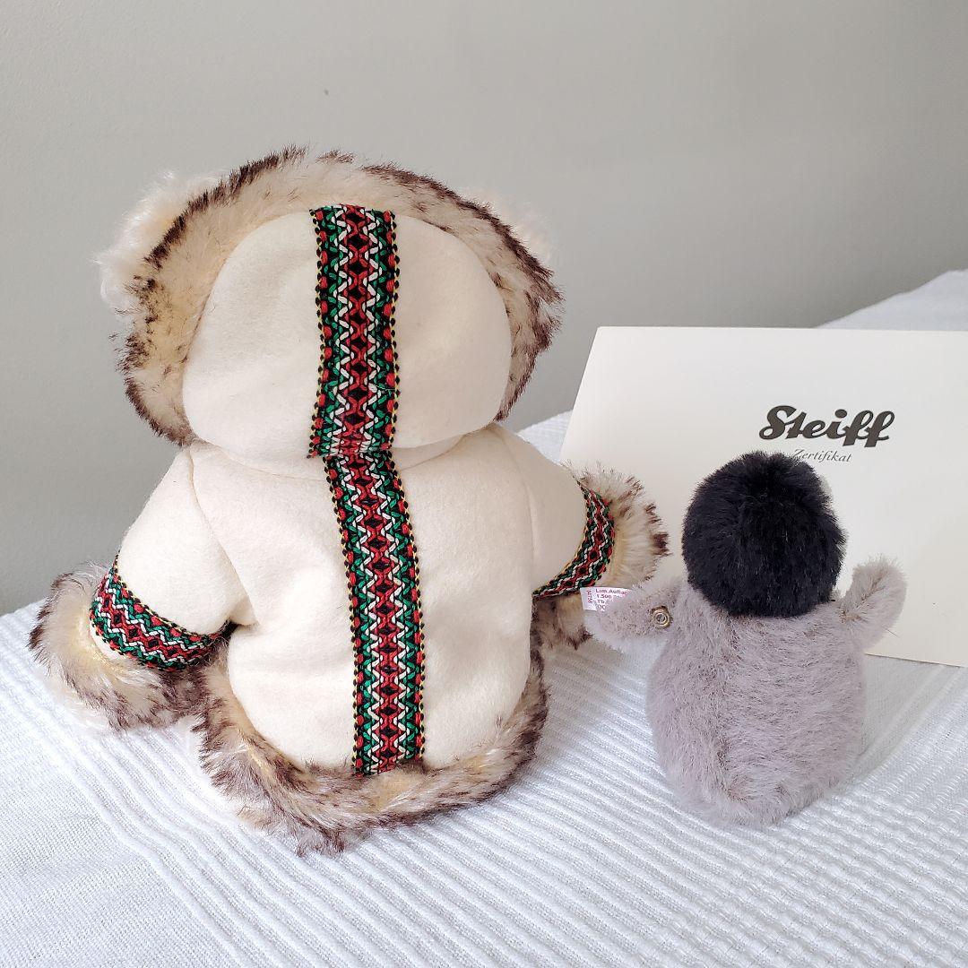 【Steiff】シュタイフ エスキモーベアとペンギン 世界1500体限定品