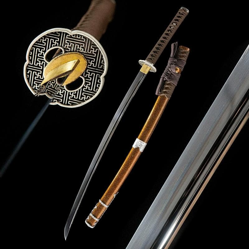 鏡面半太刀 日本刀 模造刀 居合刀 武士道 武蔵 鑑賞用 手鍛造打