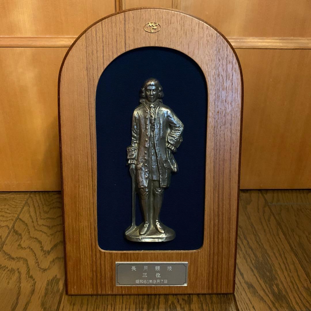 ブロンズ像レリーフ表彰盾(三好C.C)