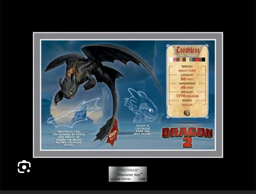 【ヒックとドラゴン】キャラクター キー