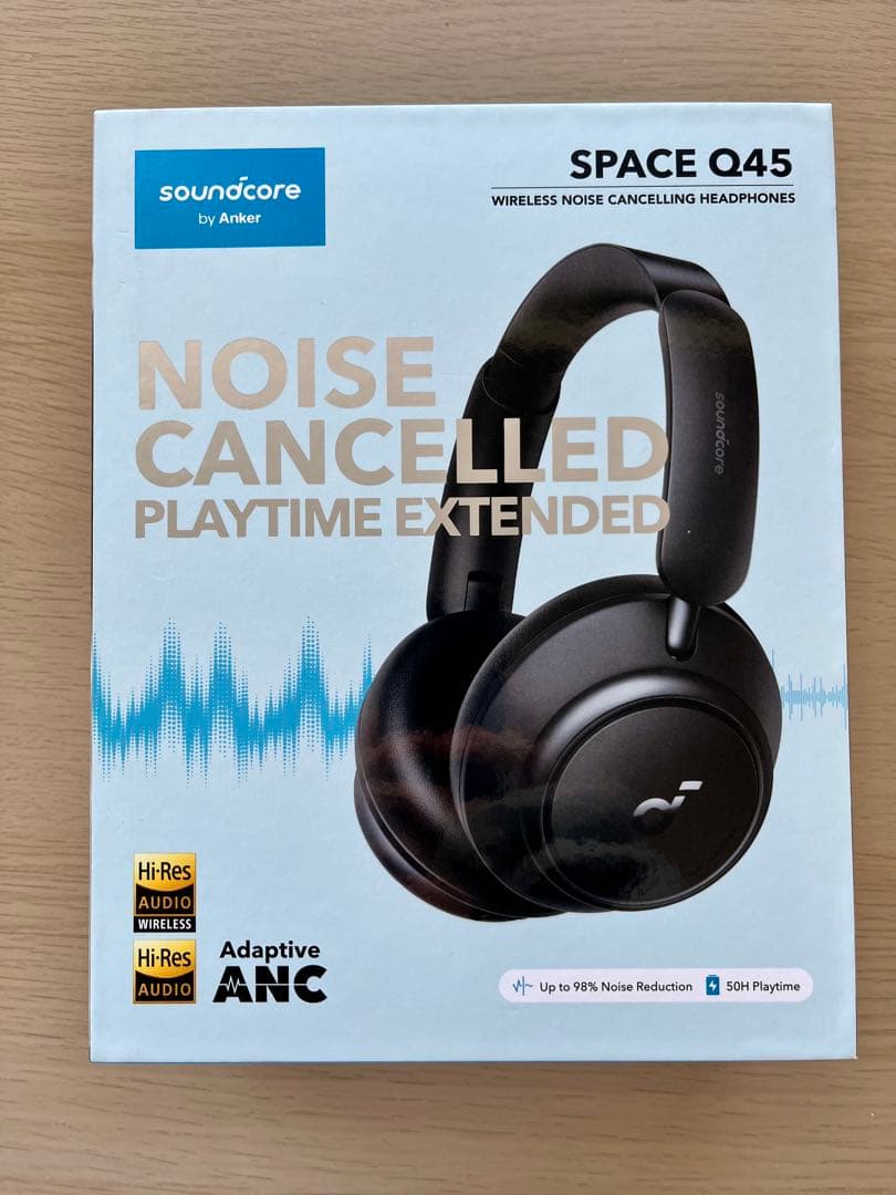 ヘッドホン Anker sound core space q45