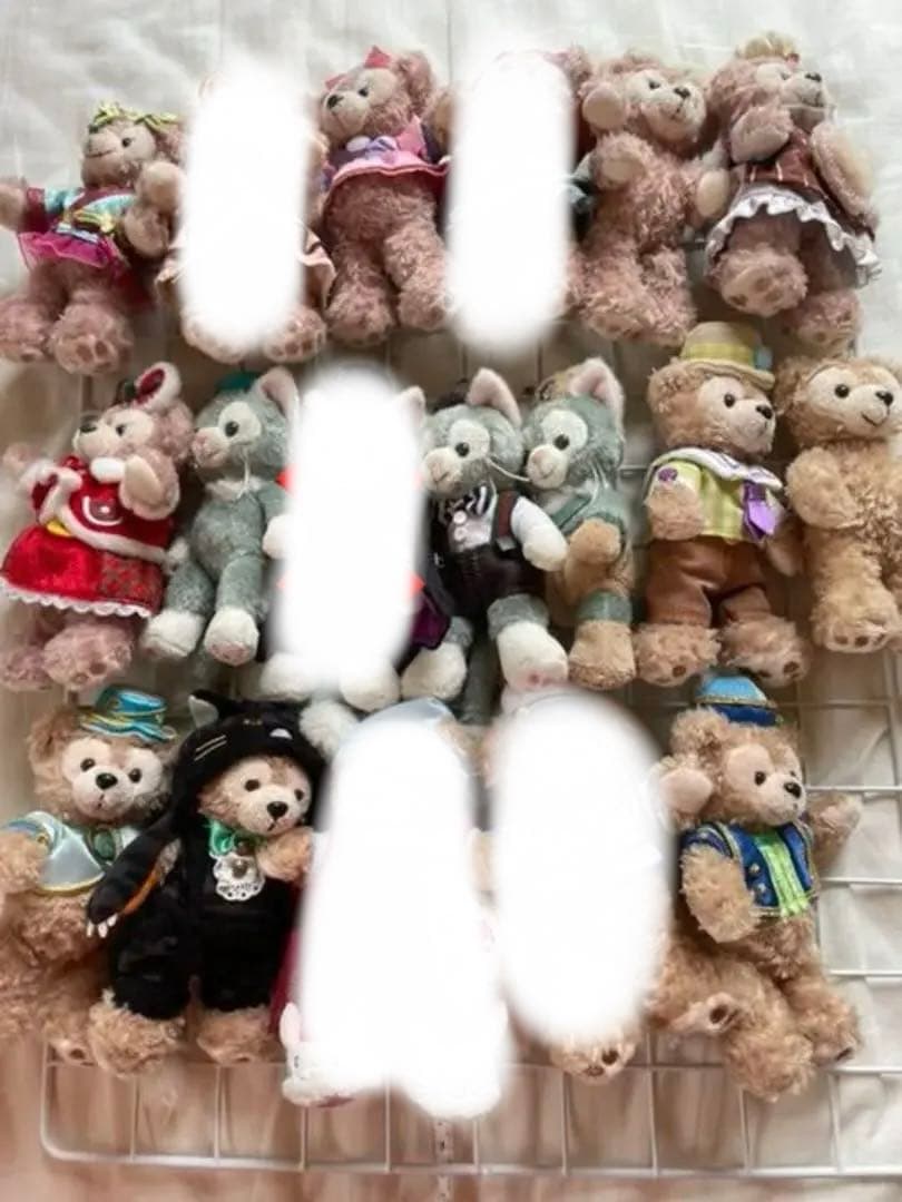 ダッフィー シェリーメイ ジェラトーニ ぬいぐるみバッチ