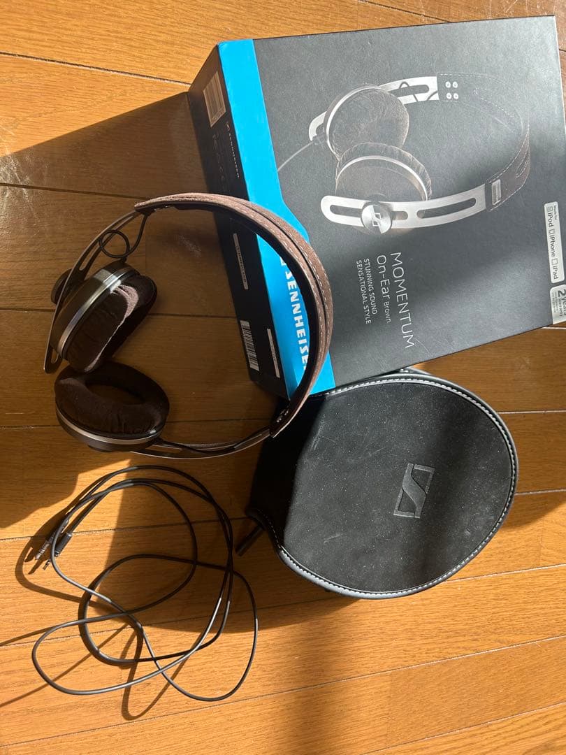 ゼンハイザー 密閉型ヘッドホン MOMENTUM On-Ear ブラウン