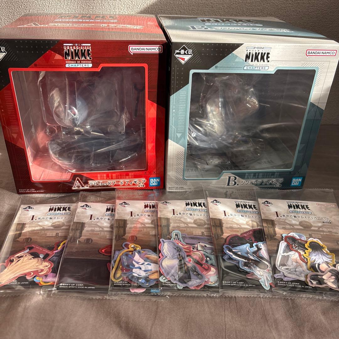 一番くじ　勝利の女神 ニケ　NIKKE A賞　ラピ　B賞　シンデレラ　フィギュア