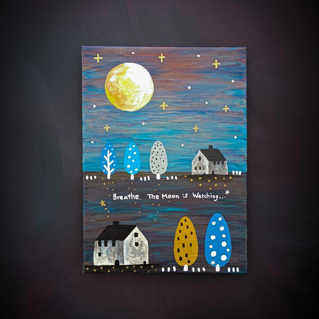 ✿月野乃亜 Unique F4／333×242mm 現代アート 2025