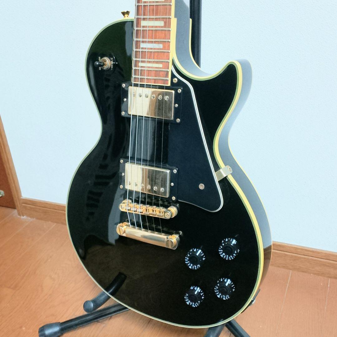 Epiphone　Les Paul Custom Ebony　エレキギター