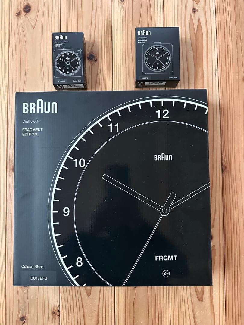 BRAUN FRAGMENT フラグメント　時計SET ブラック