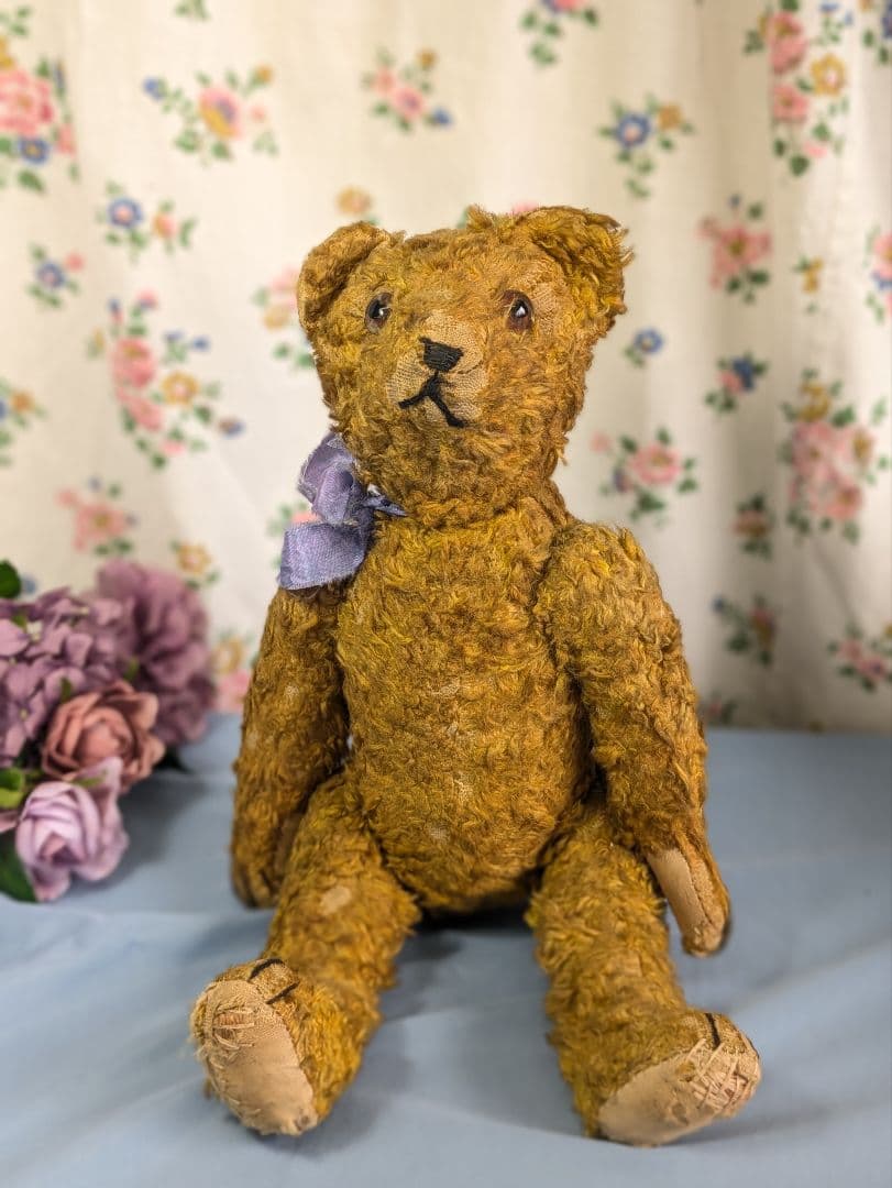 イギリス アンティーク テディベア アンティークベア 35.5cm