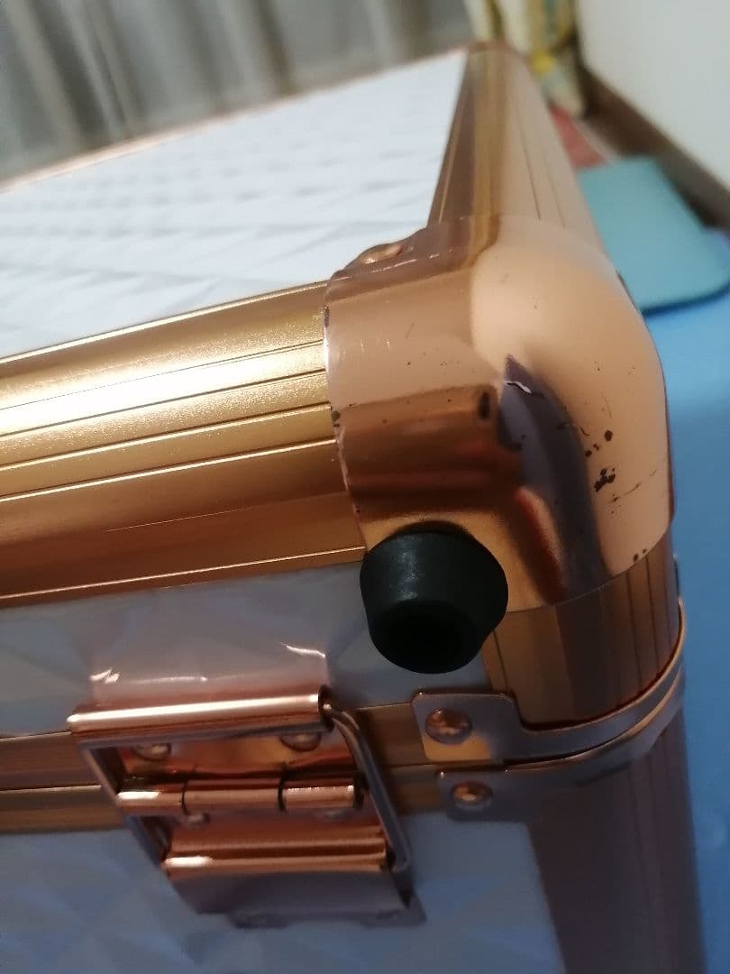 新品 訳あり コスメボックス ヴァリーズ トランク型 ドレッサー メイクボックス