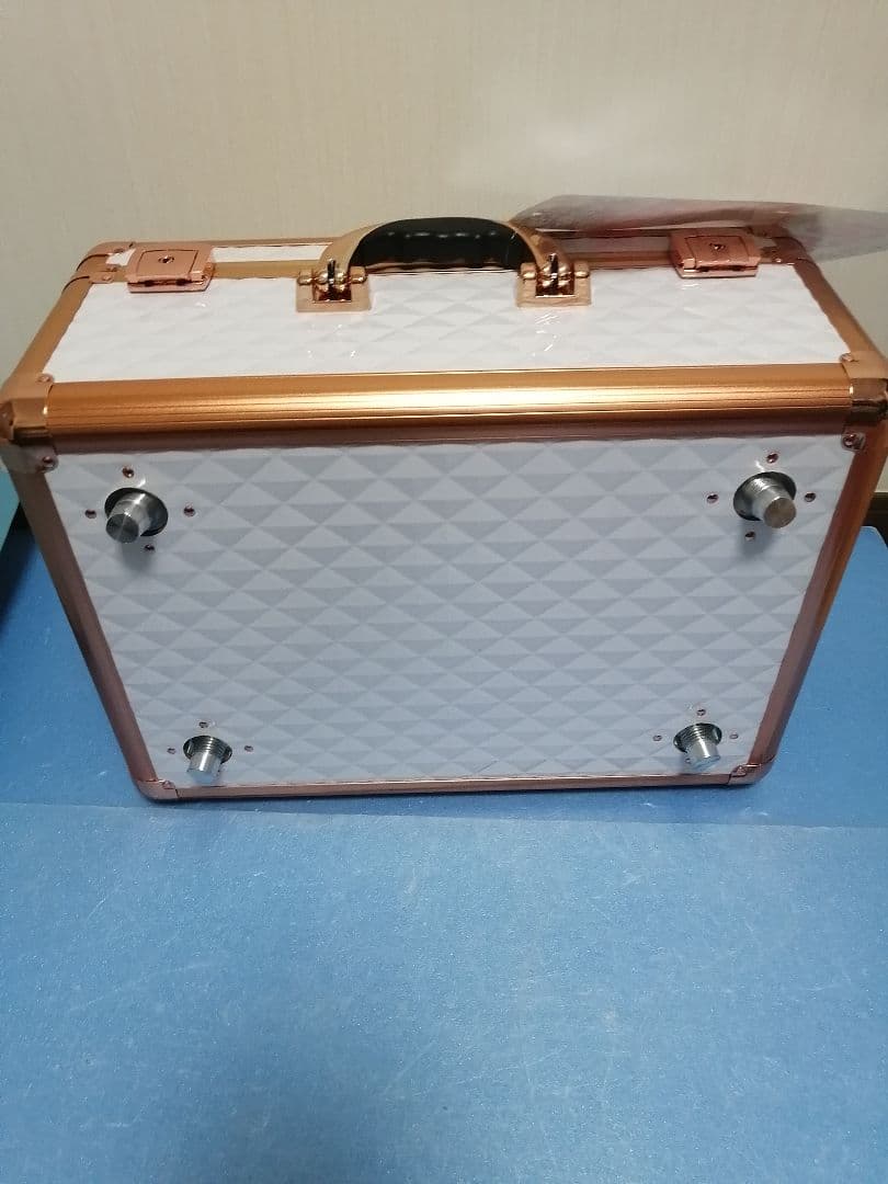 新品 訳あり コスメボックス ヴァリーズ トランク型 ドレッサー メイクボックス