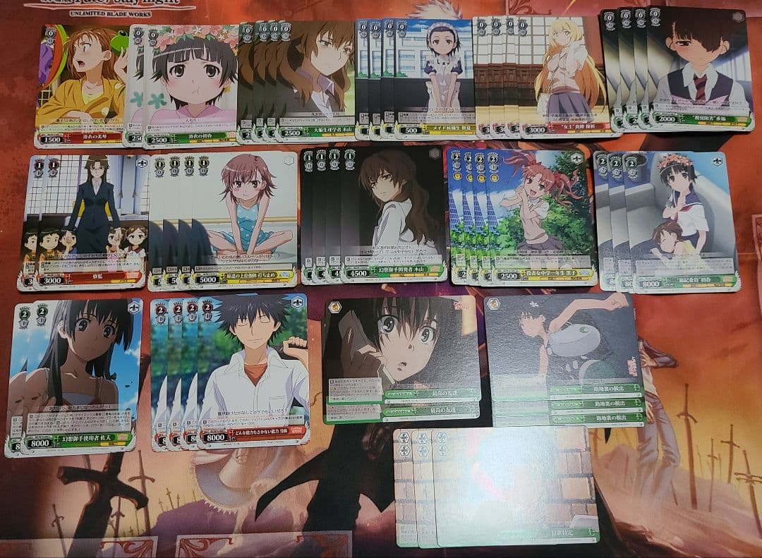 とある科学の超電磁砲　とある魔術の禁書目録　デッキ　ヴァイスシュヴァルツ