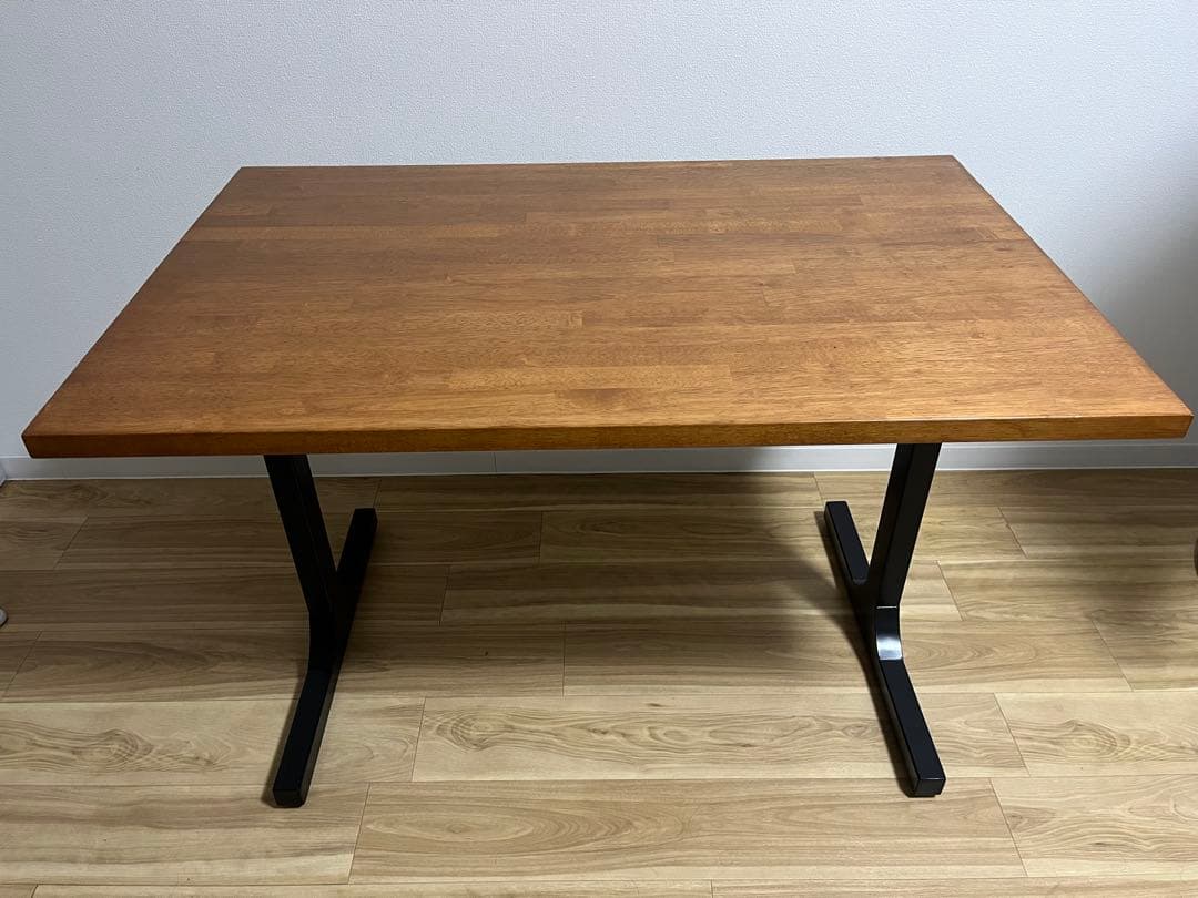 KANADEMONO ダイニングテーブル ラバーウッドチークブラウン