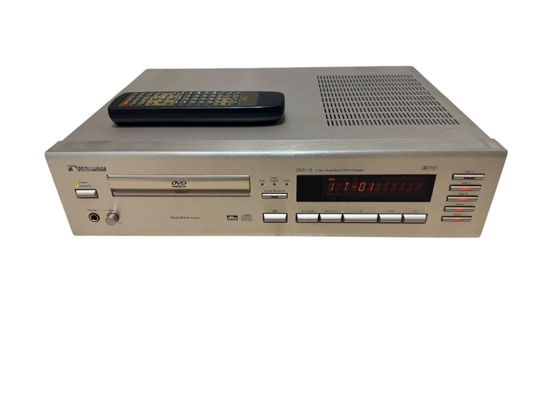 Nakamichi DVD-15 MusicbankDVDチェンジャー ナカミチ