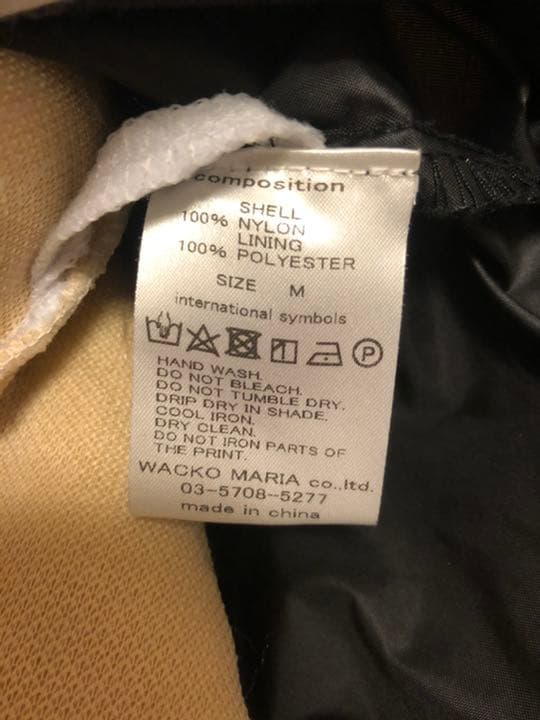 ワコマリア　WACKO MARIA  ボア　コーチジャケット