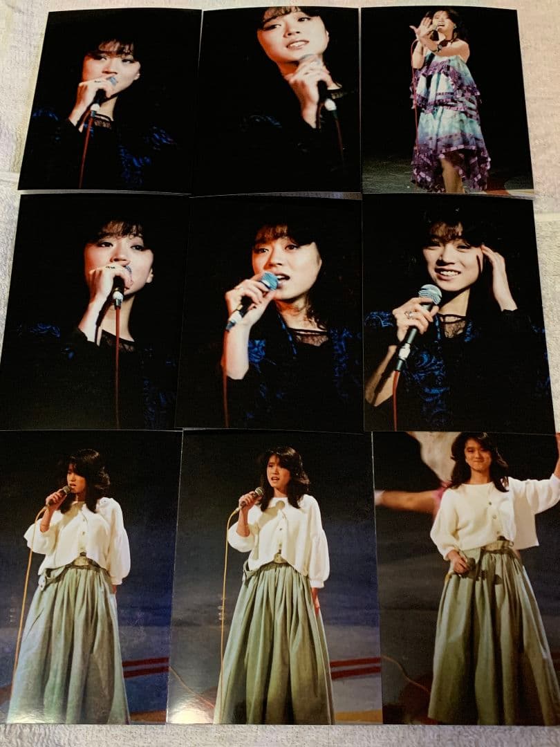 中森明菜生写真55枚