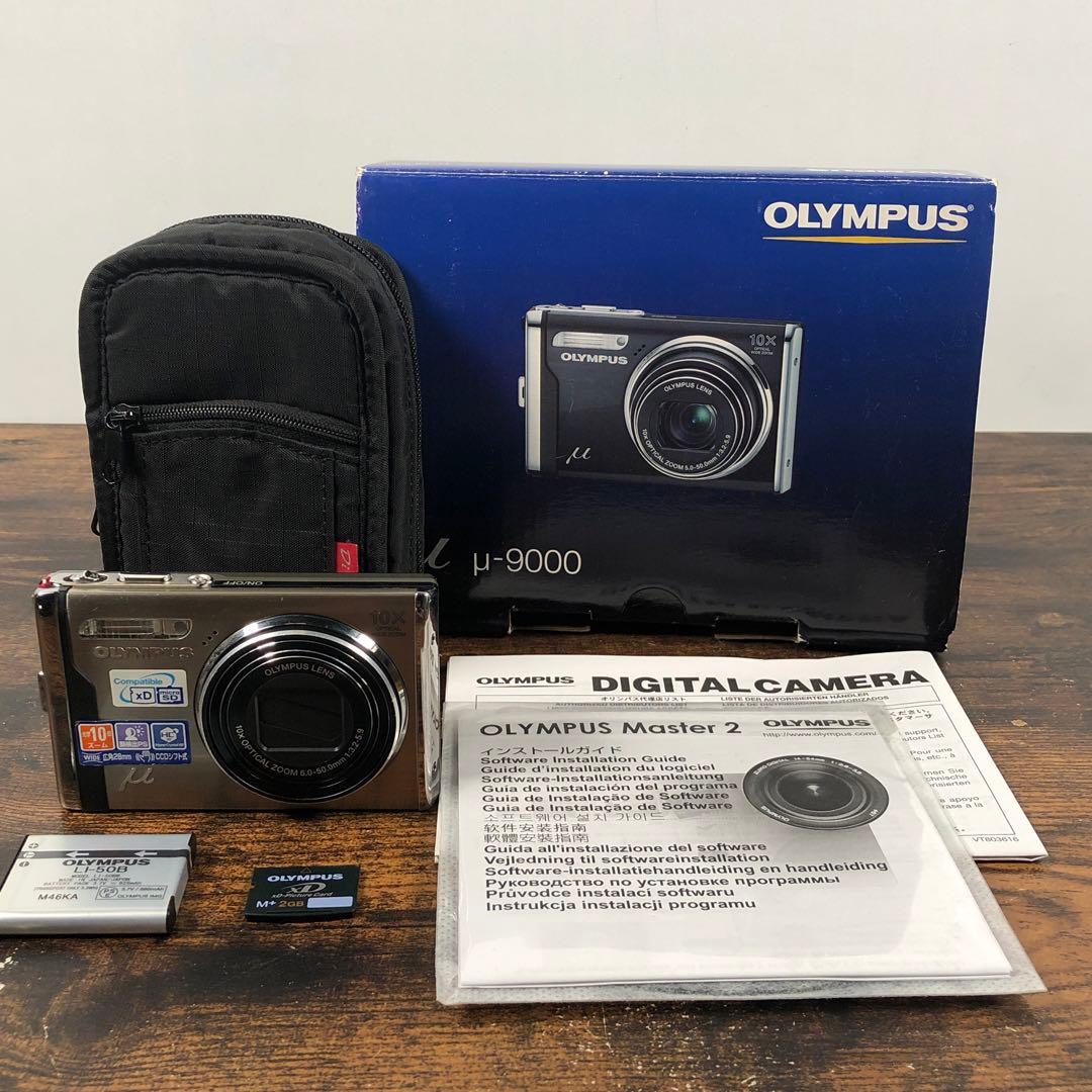 動作確認済 OLYMPUS μ-9000 ブラック