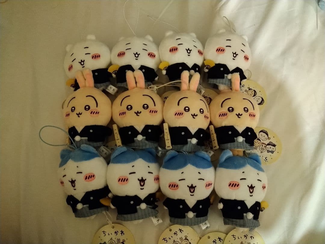 ちいかわ お正月マスコット ちいかわ　ハチワレ　うさぎ　12個セット①