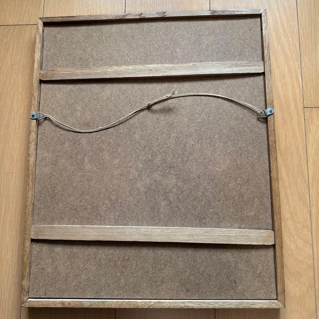 畦地梅太郎 ものの気配　木版画