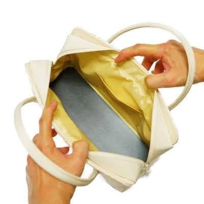 和装バッグ　利休バッグ　金蘭織物 入卒式　結婚式　お茶席 商品番号:43-2