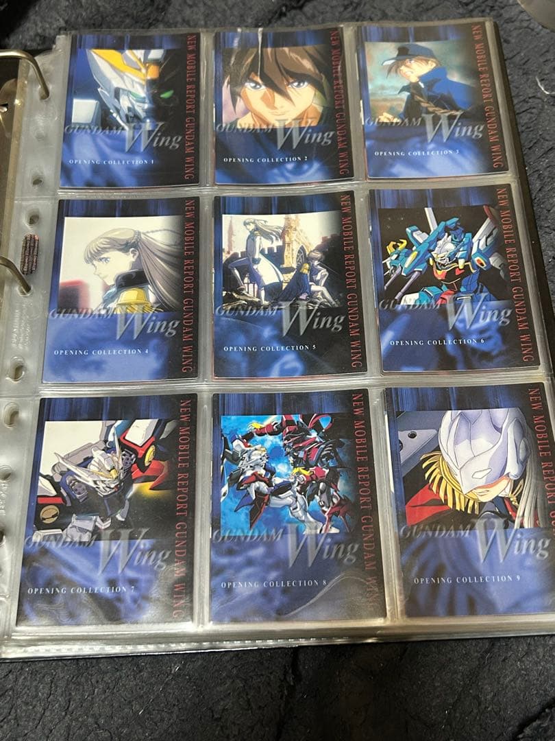 カードダスマスターズ 新機動戦記ガンダムW パーフェクトレビュー ノーマルコンプ