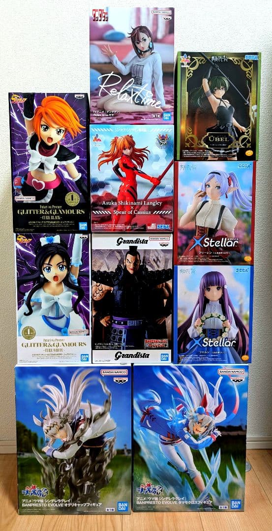 【フリーレン/ウマ娘/プリキュア/王騎他】プライズ10体セットまとめ売り