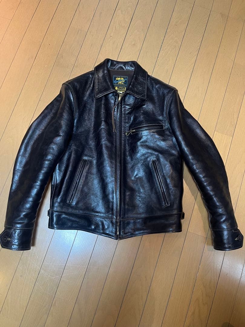 レインボーカントリー アメリカ屋別注ハイウェイマン サイズ38シールブラウン